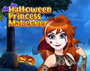 Transformação de Halloween da Princesa