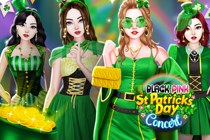 Black Pink St Patricks Day Concert