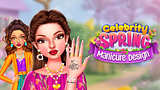 Celebrity Spring Manicure Design
