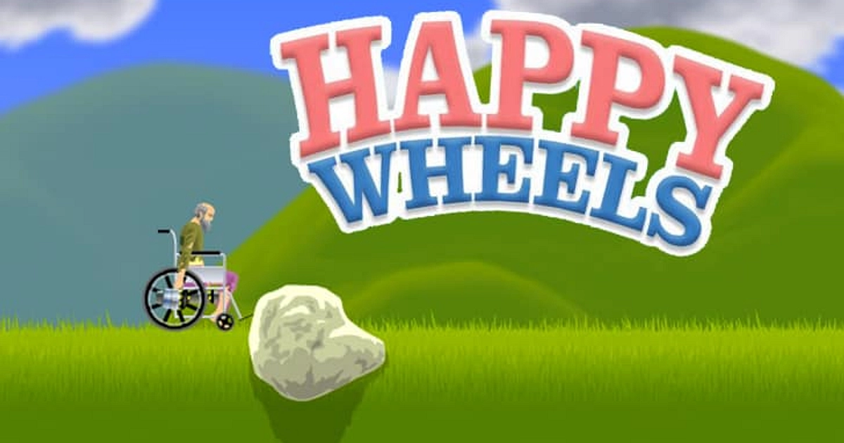 ESSE JOGO É DOENTIO!! Joguei Happy Wheels - Jogos 