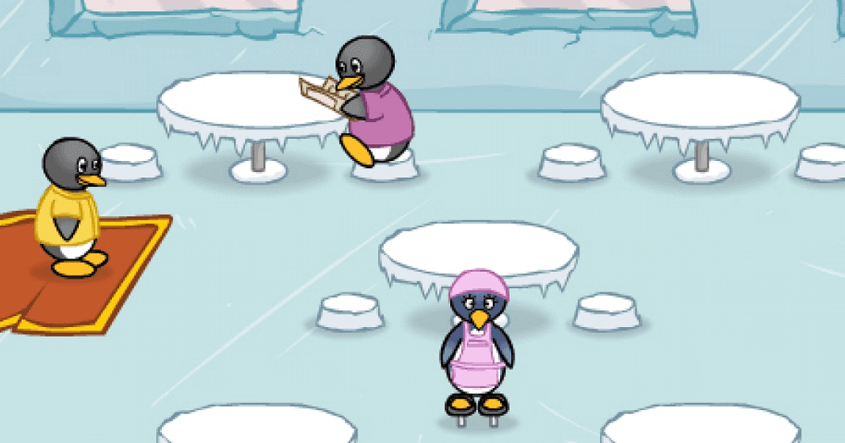 Jogos de Pinguim Diner no Jogos 360