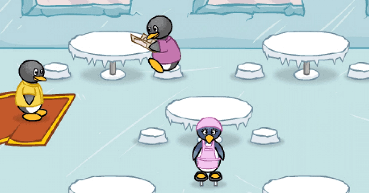 Penguin Diner (Day 5) Jogo do Restaurante dos Pinguins 