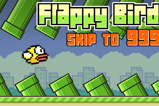 Flappy Bird: Skip to 999