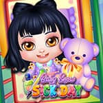 Dia Doente da Bebé Snow