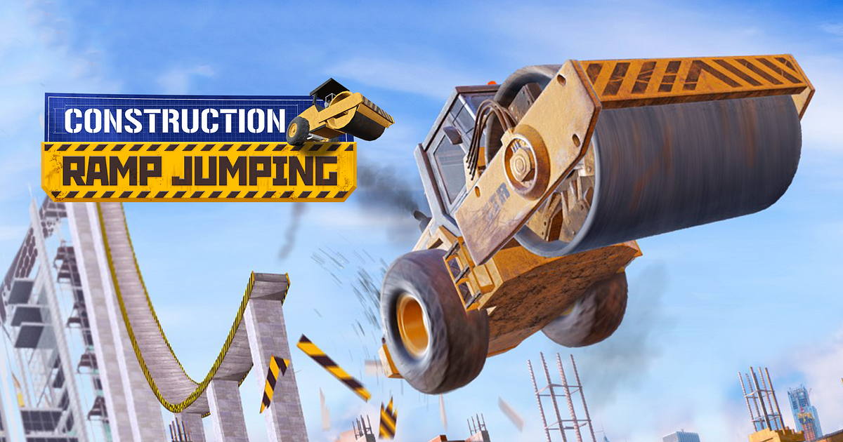 Construction Ramp Jumping Jogo Grátis Online FunnyGames