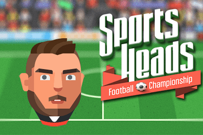 Jogue Sports Heads Football Championship online de graça em Ojogos