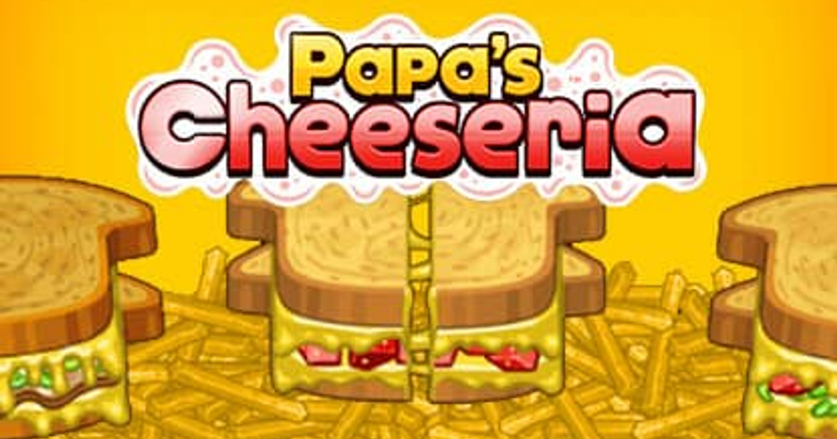 Papa's Cheeseria  Jogue Papa's Cheeseria no