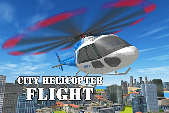 City Helicopter Flight