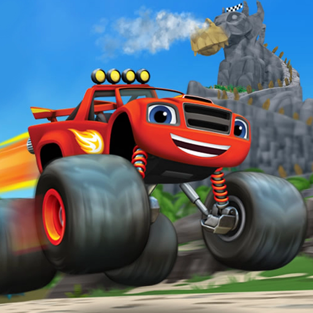 Blaze and Monster Machines: Dragon Island Race - Jogo Grátis