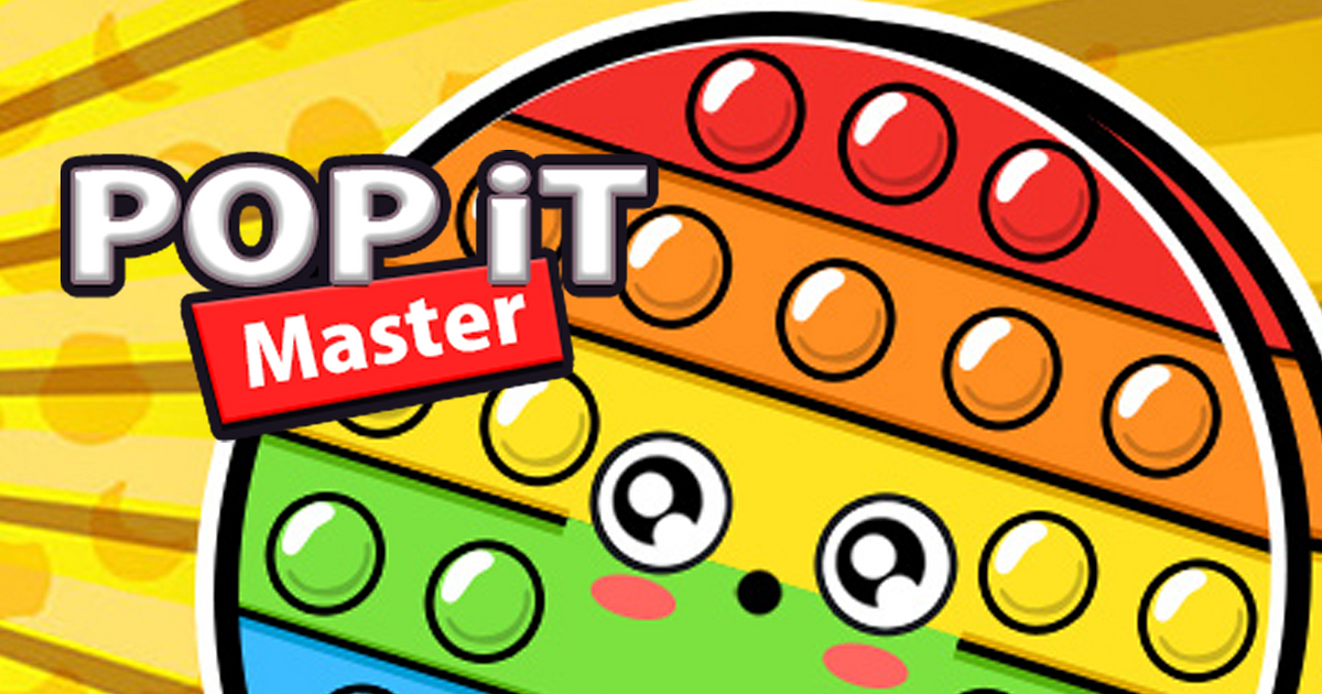 Pop It Master - Jogo Grátis Online