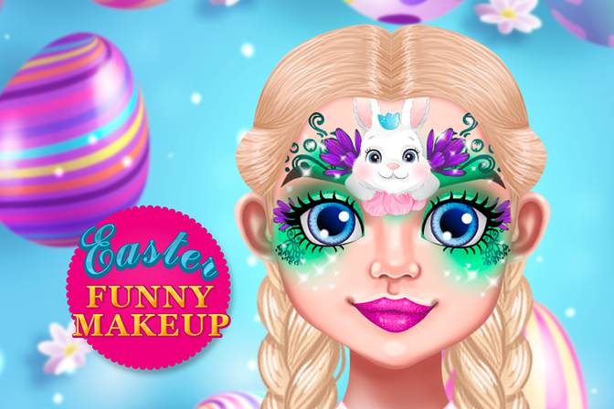 Easter Funny Makeup