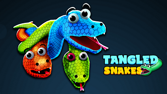 Tangled Snakes: Sort Puzzle