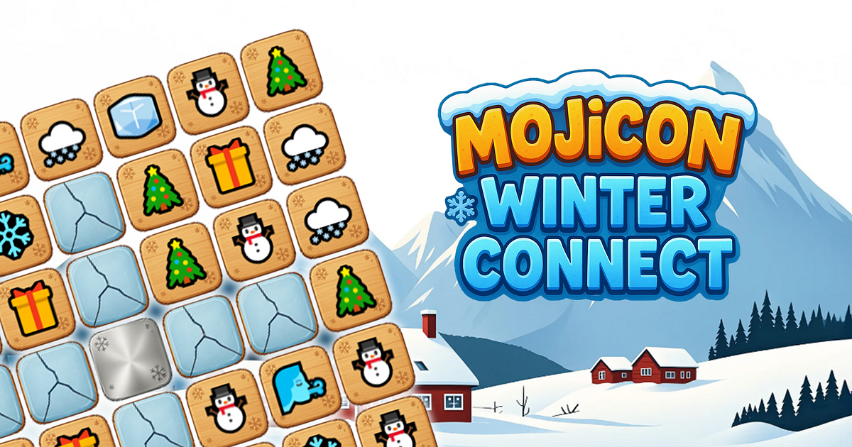 Mojicon Winter Connect - Jogo Grátis Online | FunnyGames