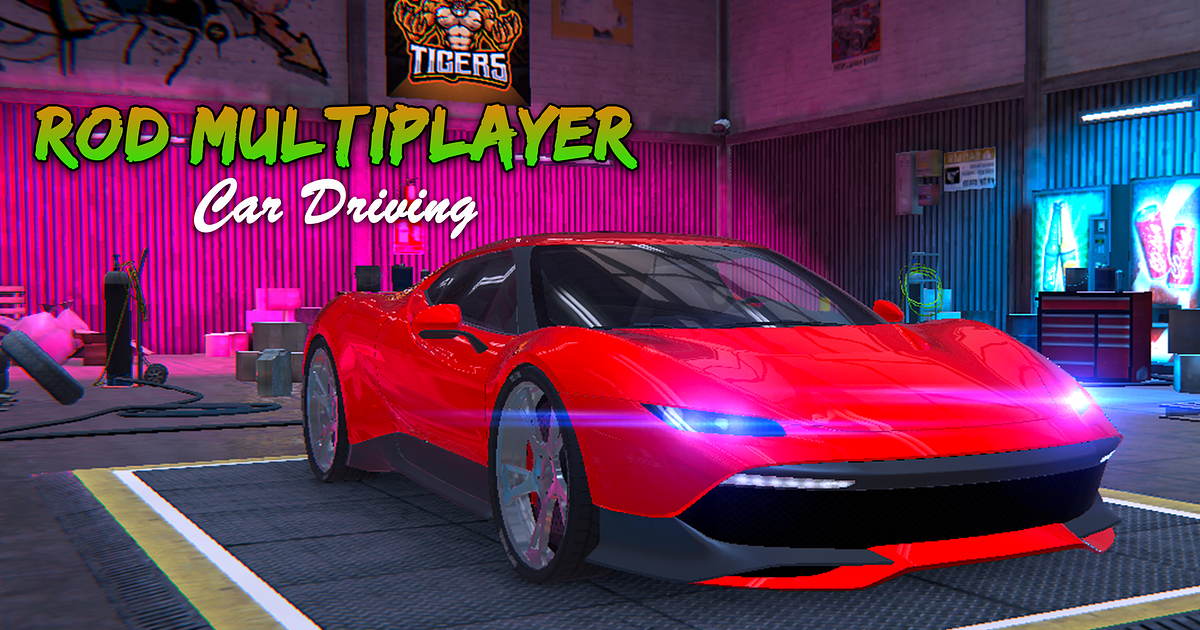 Rod Multiplayer Car Driving - Jogo Grátis Online