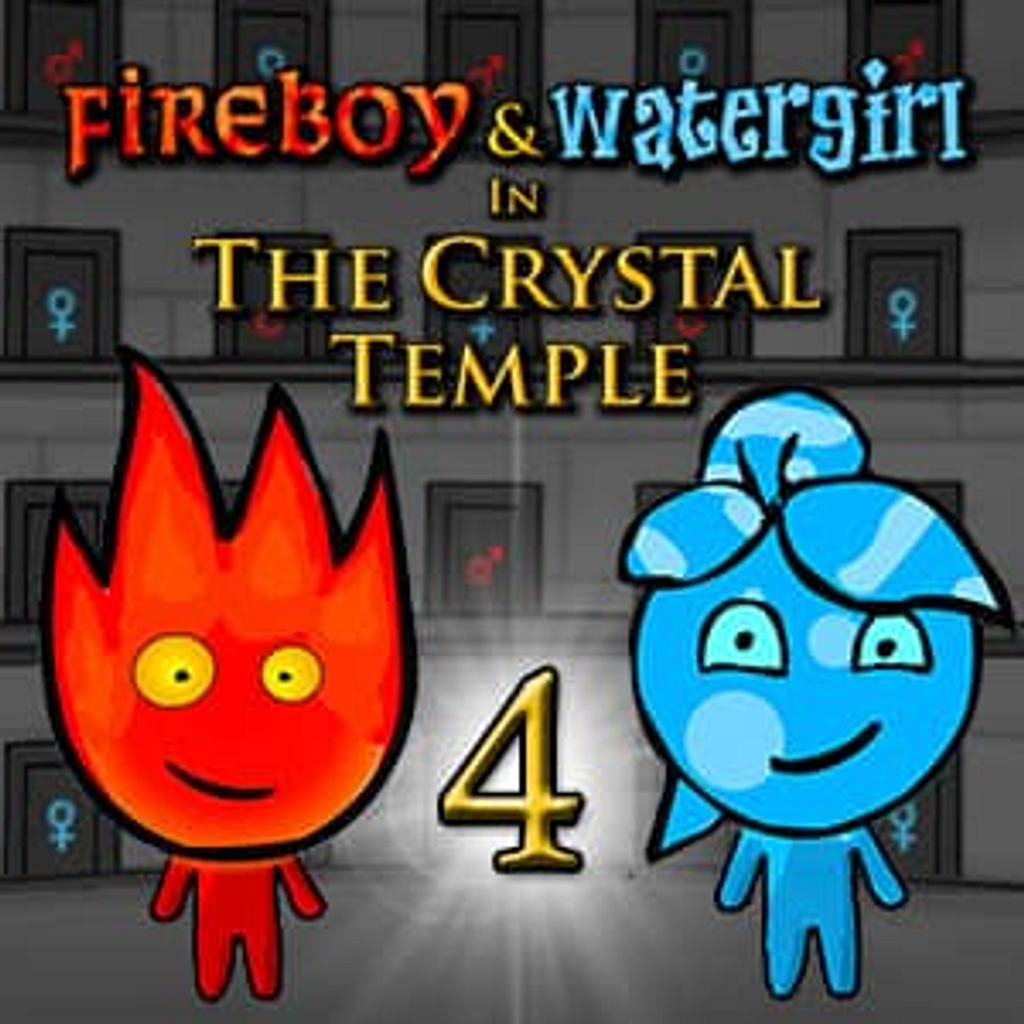 Jogue Fireboy e Watergirl 4: Templo de Cristal jogo online grátis