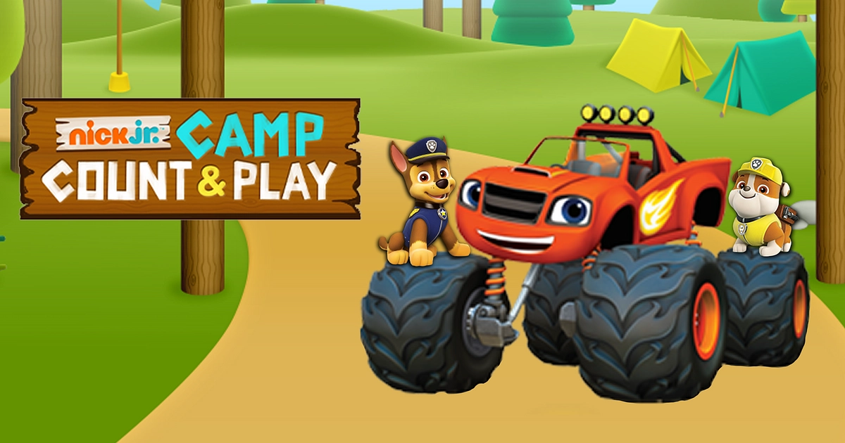 Nick Jr Camp Count and Play - Jogo Grátis Online