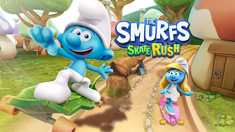 Os Smurfs Skate Rush