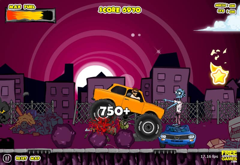 Monster Truck Zombie Crusher Jogo Grátis Online FunnyGames