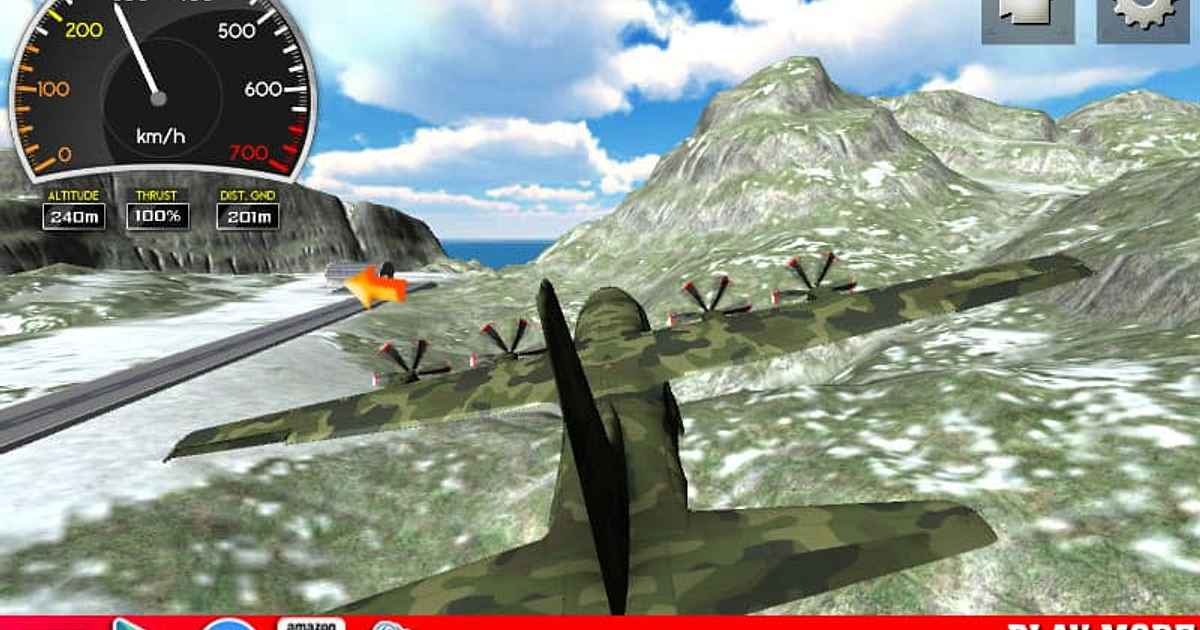 TU-46 Airplane Simulator - Play Game Online