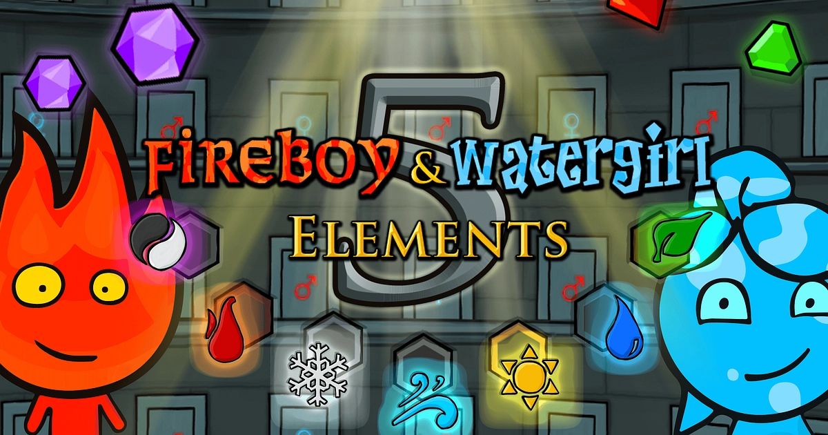 Fireboy & Watergirl 6: Fairy Tales em Jogos na Internet