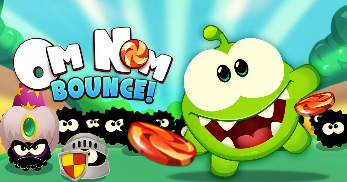 Om Nom Bubbles - Jogue Om Nom Bubbles Jogo Online