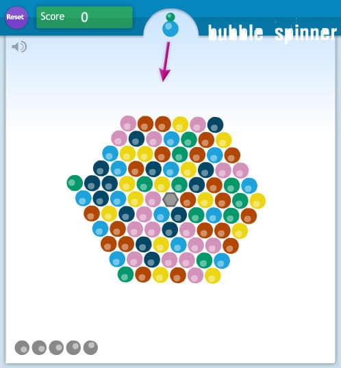 bubble spinner addicting games
