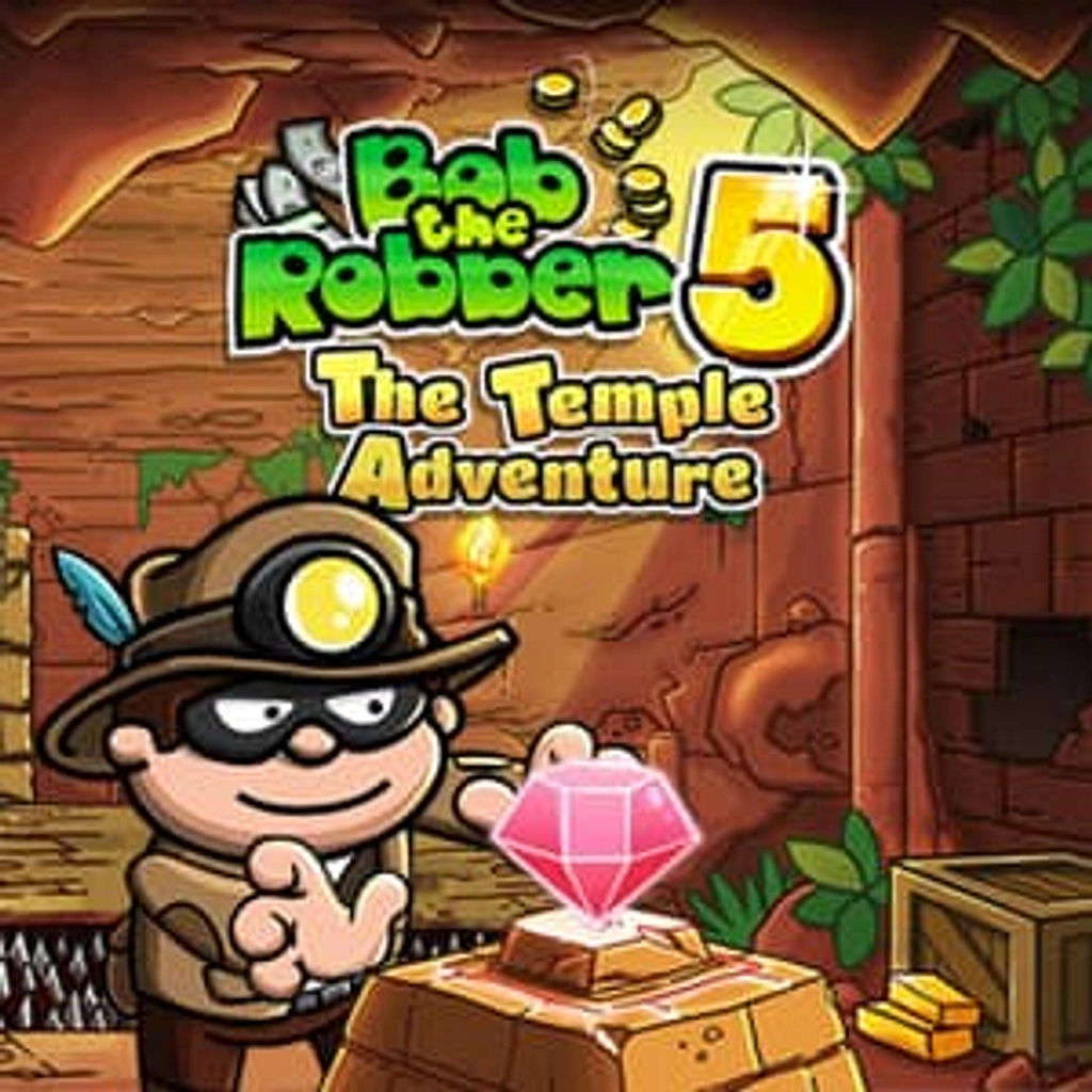 Bob O Ladrão 5: Aventura do Templo - Jogo Grátis Online