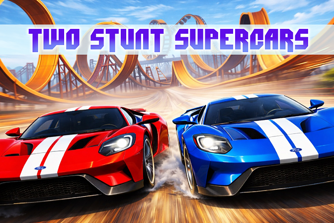 Two Stunt Supercars