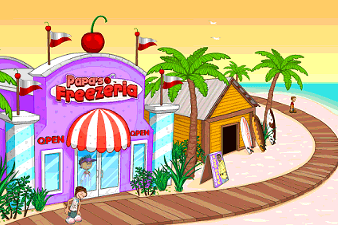 Papa's Freezeria - Jogue Papa's Freezeria Jogo Online