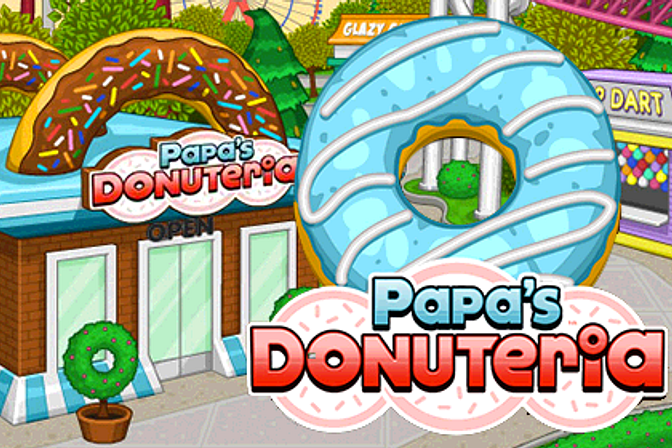 Papa's Donuteria - Jogo Grátis Online