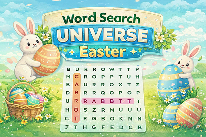 Word Search Universe Easter