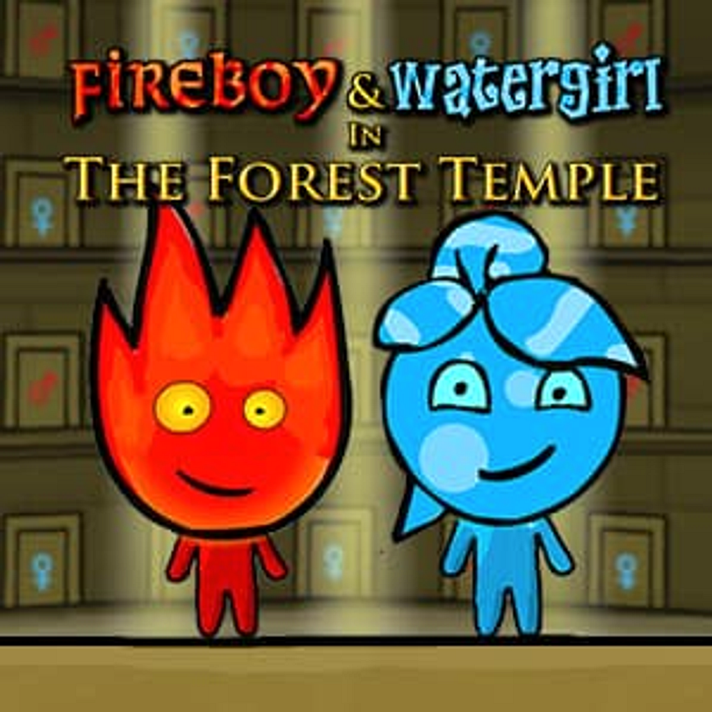 Fireboy and Watergirl 1: Forest Temple : A UNIÃO DE FOGO E AGUA E UM MALUCO  PRA ZUA OS 2 
