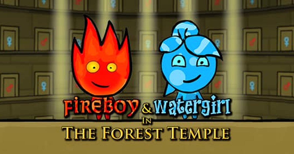 Jogo de Água e Fogo (Fireboy e Whatergirl in The Forest Temple