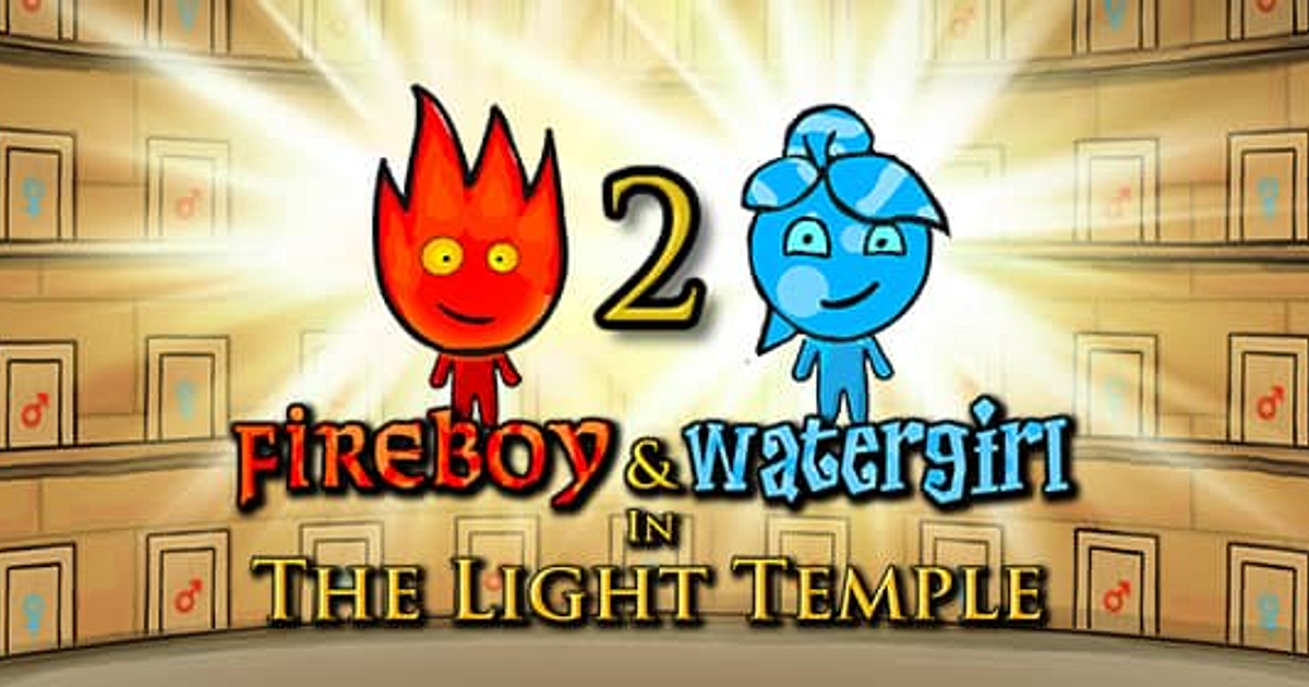 Jogo de Água e Fogo (Fireboy e Whatergirl in The Forest Temple